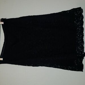 The Limited Black Lace Career Work Pencil Skirt Womens A Line Straight